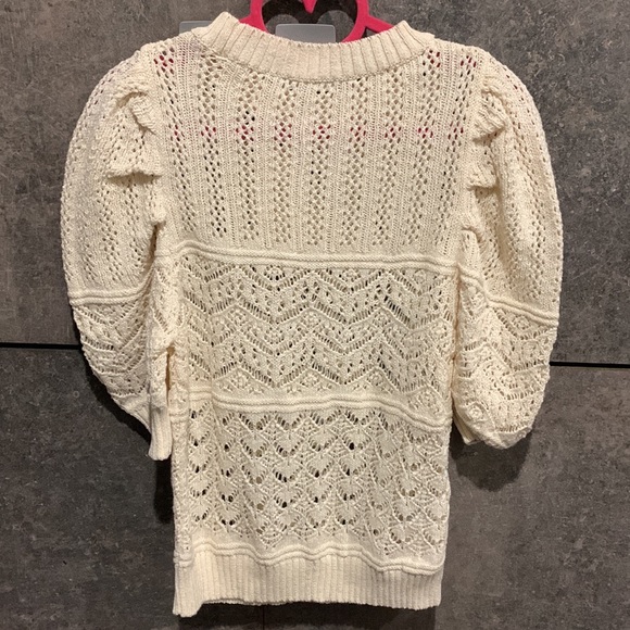 Mango London 🇬🇧 Crochet Top Size M - Picture 5 of 5